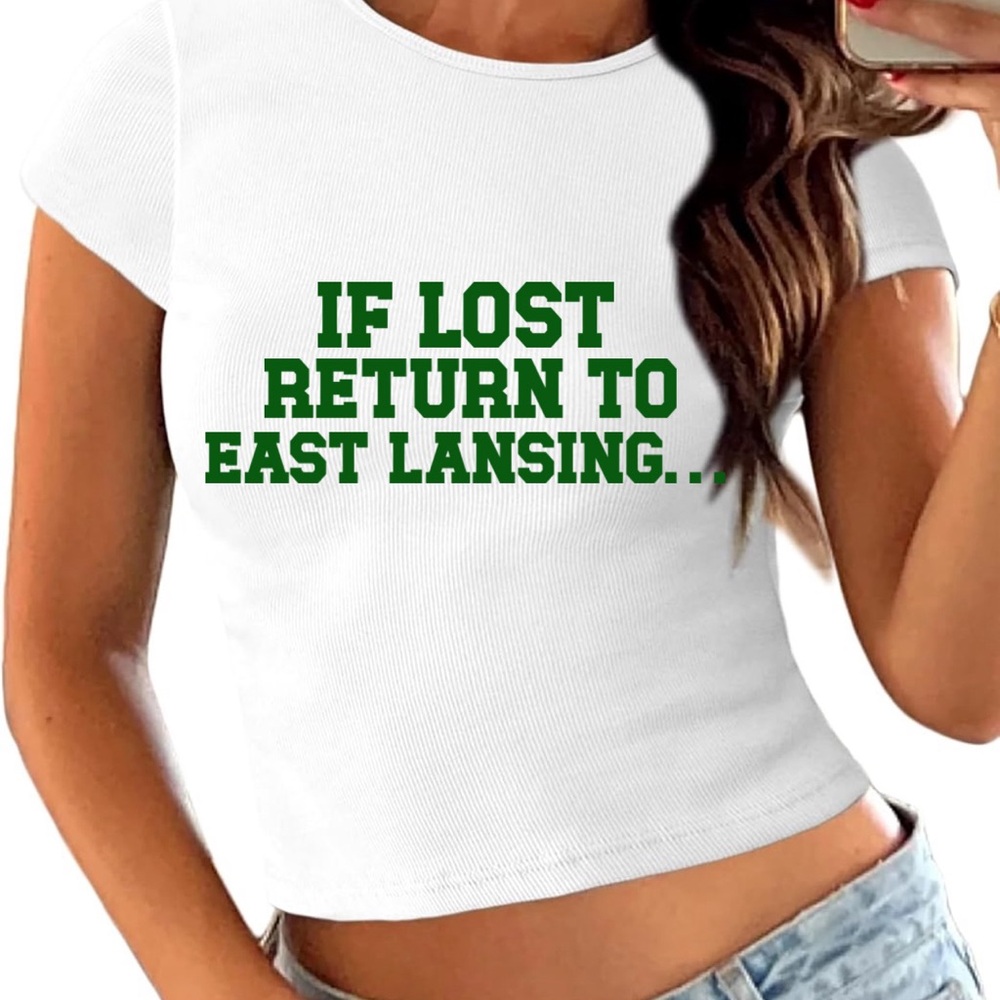 If Lost Return To East Lansing Tee